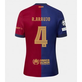 Barcelona Ronald Araujo #4 Hemmakläder 2024-25 Kortärmad